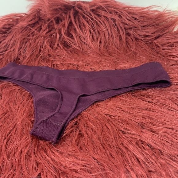 3/$35 Pink by VS Chillest Wrapper Panties Thong - Picture 5 of 7